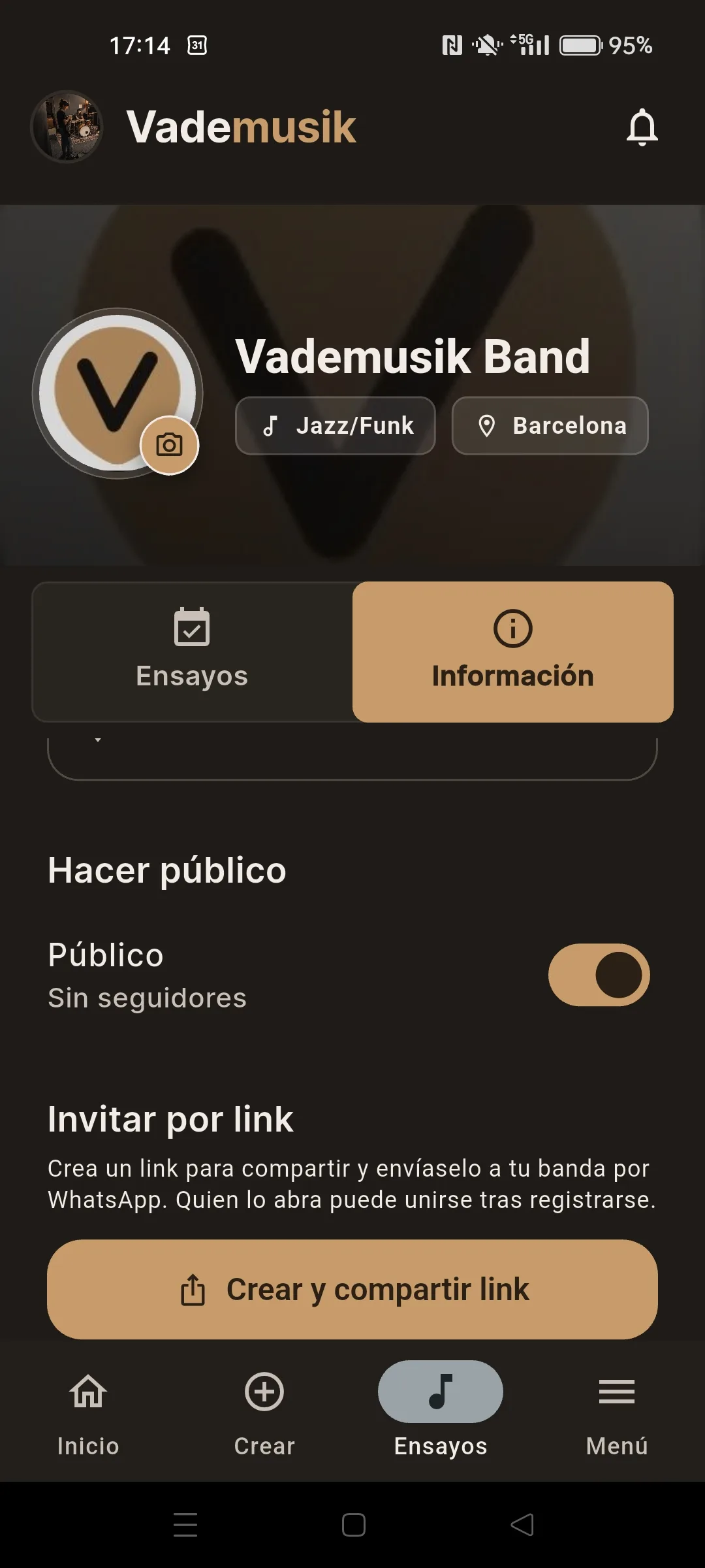 Tu banda · 5 miembros